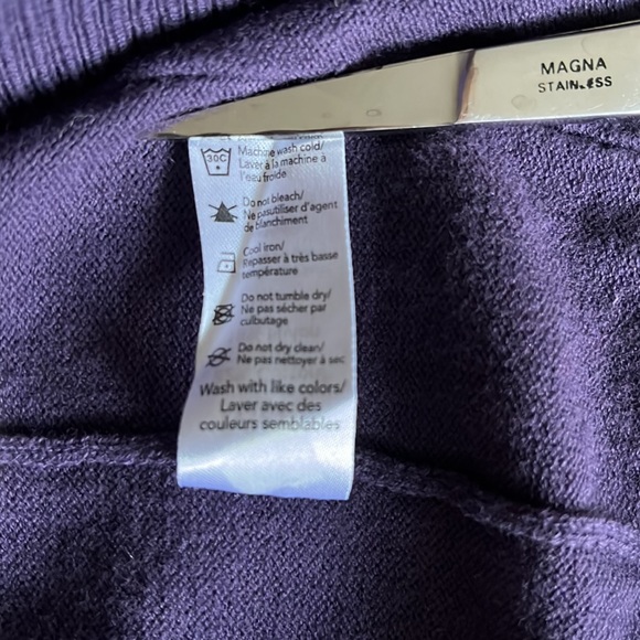 VGUC G21 purple cardigan - Picture 4 of 5